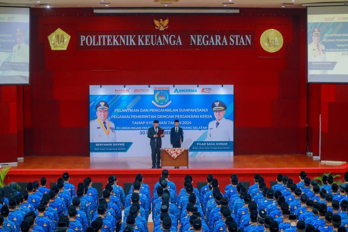 Pelantikan ASN Tangsel