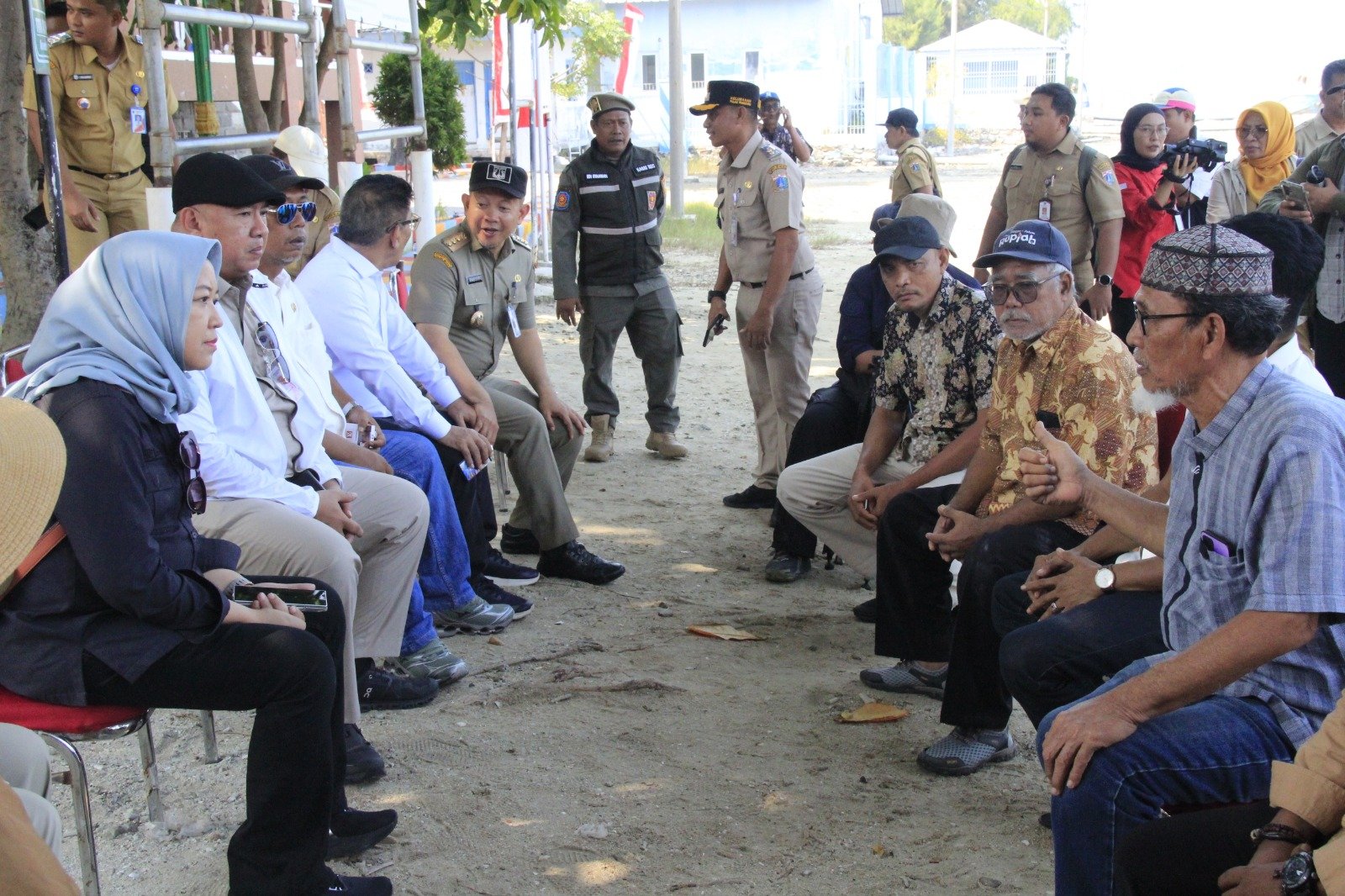 Kunjungan kerja Komisi D DPRD DKI Jakarta ke Kepulauan Seribu.